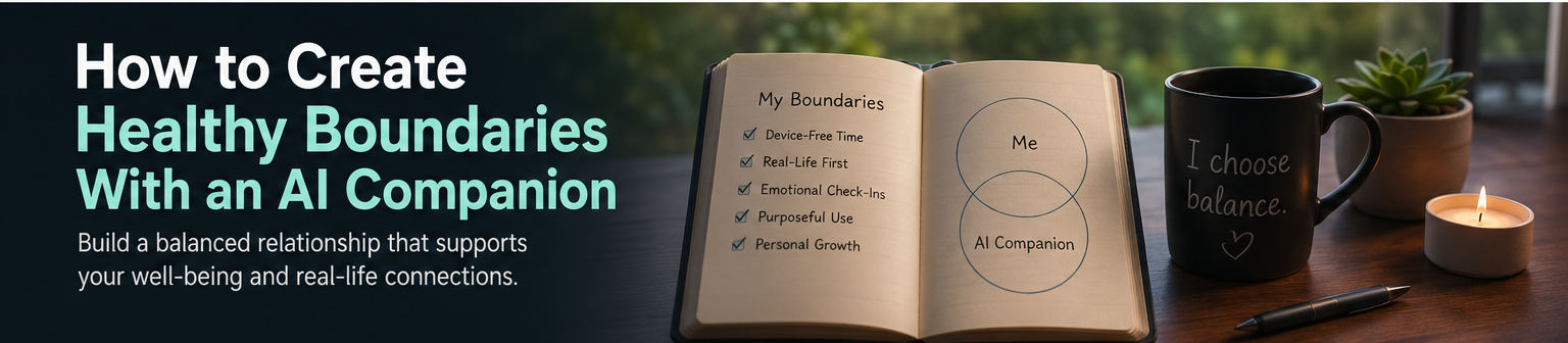 How to Create Healthy Boundaries With an AI Companion